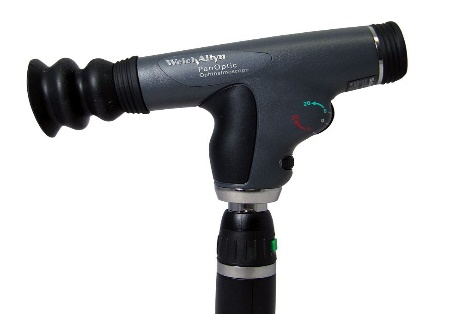 OPHTALMOSCOPE PANOPTIC AVEC CHARGEUR ET LAMPE LED DE RECHANGE